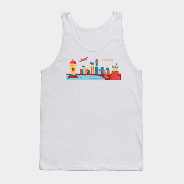 You Are Here, Ducks Tank Top by Heyday Threads